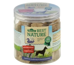 Dehner Best Nature Hundeleckerlies - Hundesnack Entenhälse, 90 g