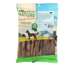 Dehner Best Nature Hundeleckerlies - Hundesnack Fleisch-Sticks vom Weide-Rind, 200 g