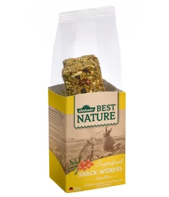 Dehner Best Nature Nagersnacks > Nagersnack-Würfel Superfood Sanddorn