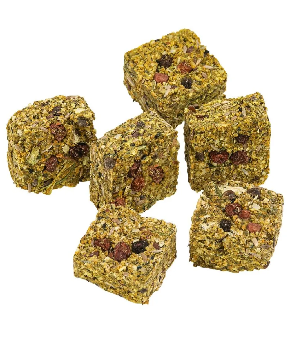 Dehner Best Nature Nagersnacks > Nagersnack-Würfel Superfood Sanddorn