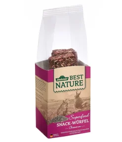 Dehner Best Nature Nagersnacks - Nagersnack-Würfel Superfood Chiasamen