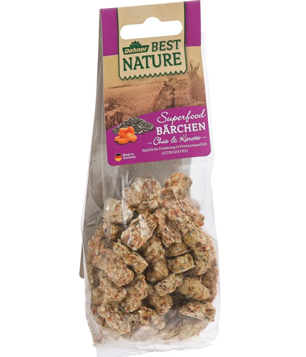 Dehner Best Nature Nagersnacks > Nagersnack Superfood Bärchen Chia & Karotte, 100 g