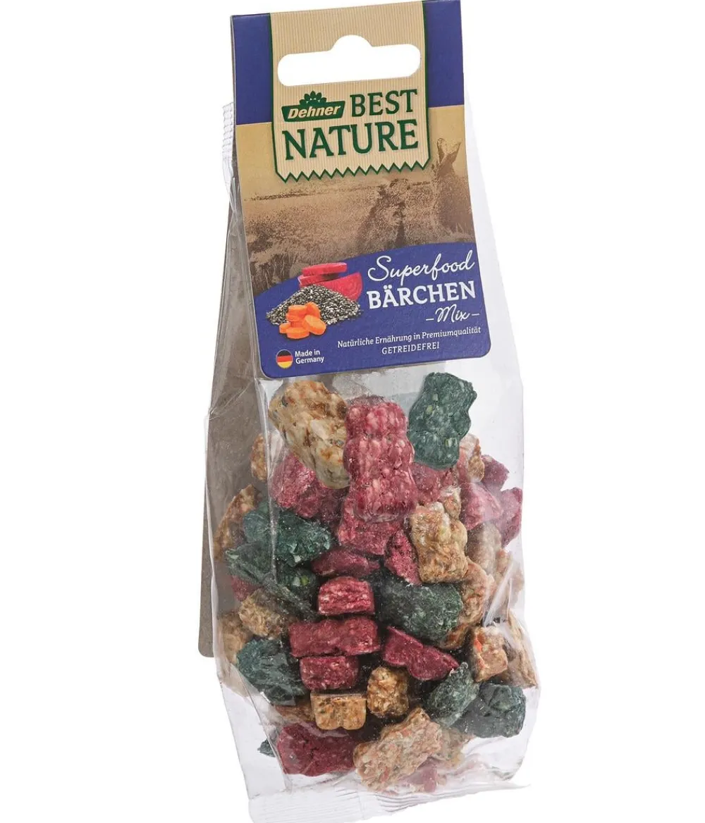 Dehner Best Nature Nagersnacks - Nagersnack Superfood Bärchen Mix, 100 g
