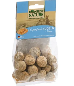 Dehner Best Nature Nagersnacks - Nagersnack Superfood Kugeln Protein, 75 g
