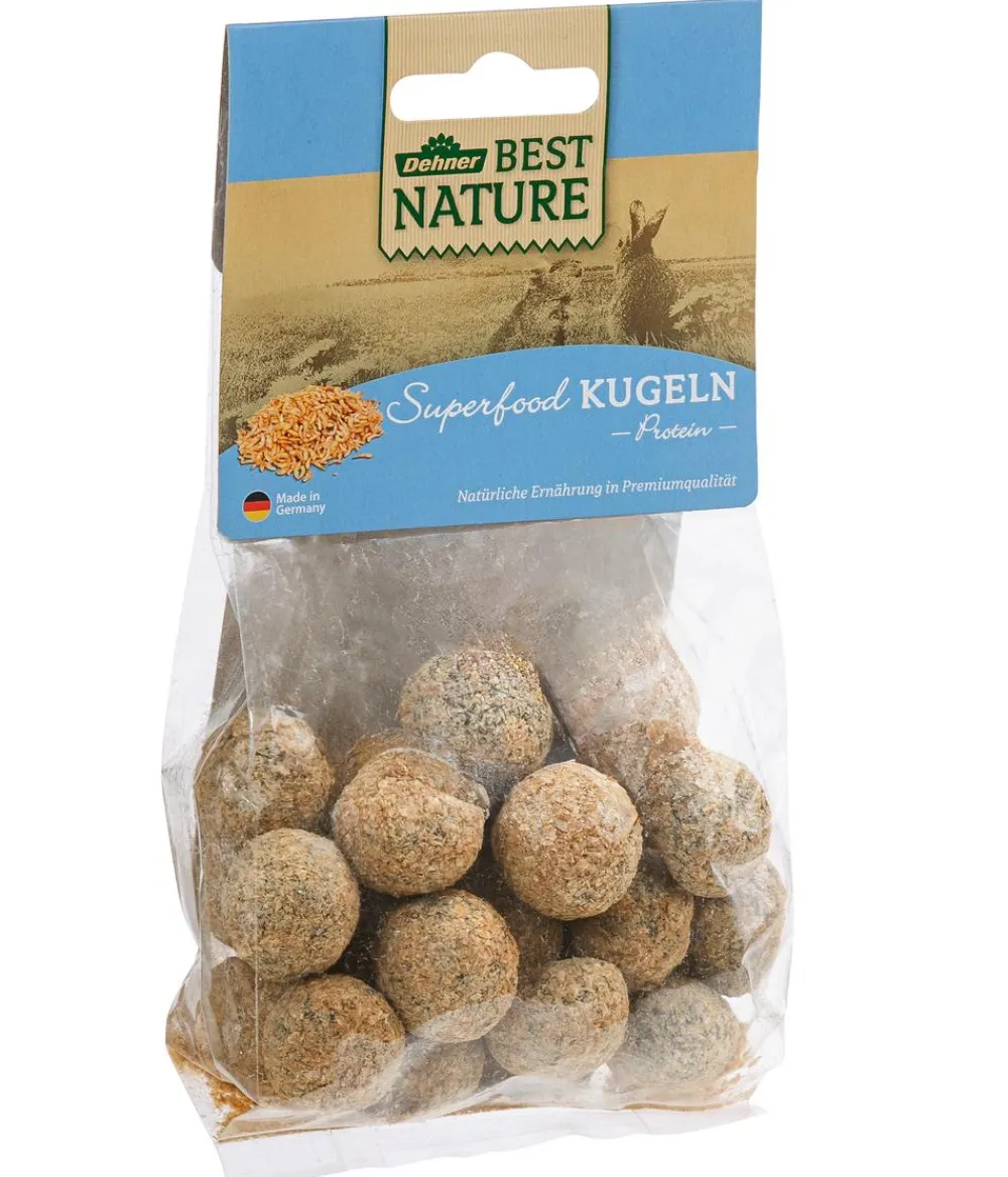 Dehner Best Nature Nagersnacks - Nagersnack Superfood Kugeln Protein, 75 g