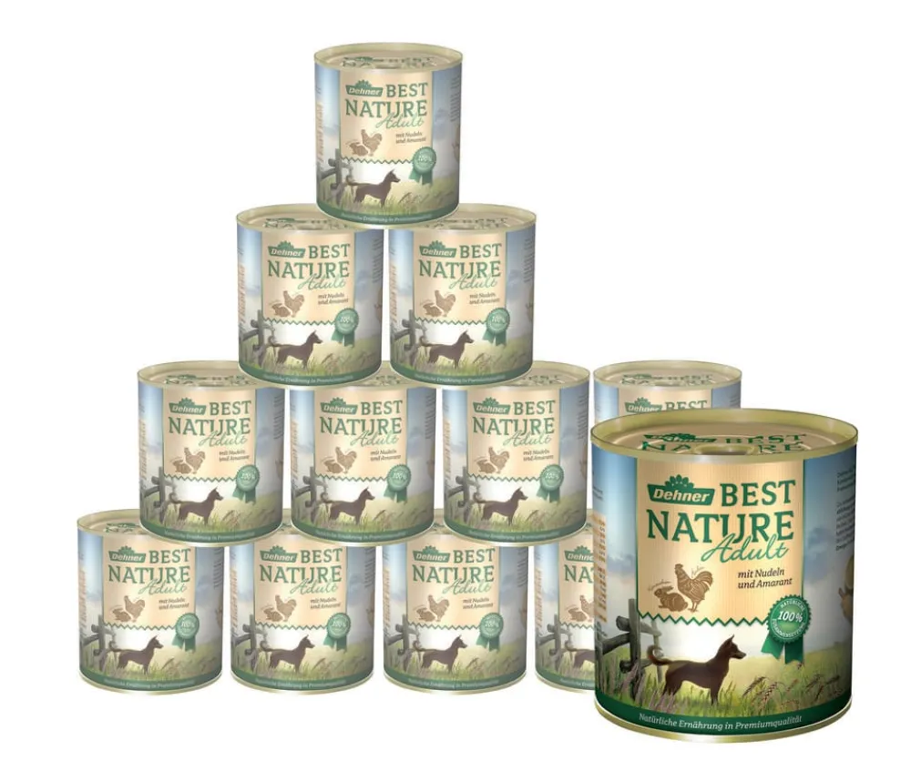 Dehner Best Nature Nassfutter für Hunde Adult