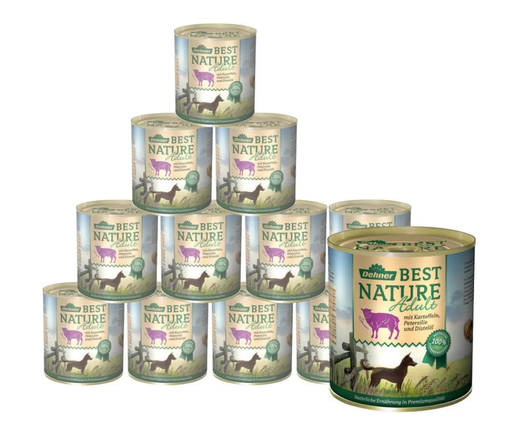 Dehner Best Nature Nassfutter für Hunde Adult Clearance