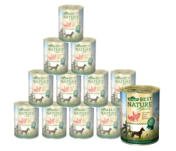 Dehner Best Nature Nassfutter für Hunde Adult Clearance