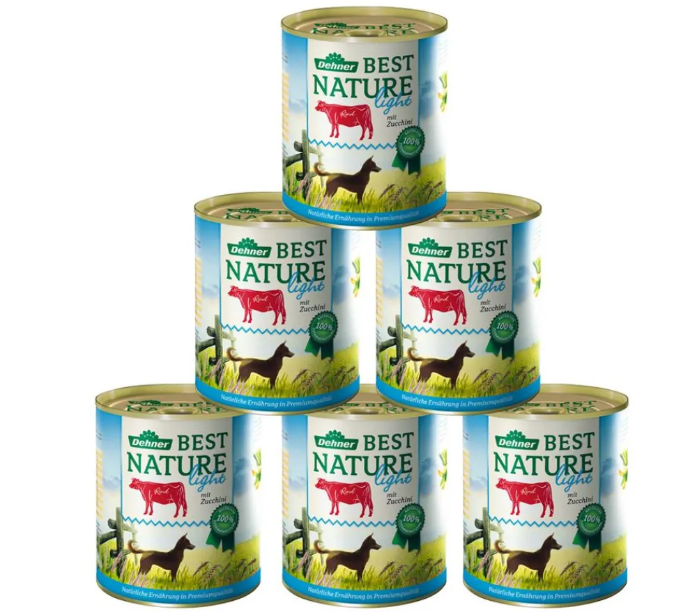 Dehner Best Nature Nassfutter für Hunde Light