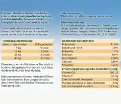 Dehner Best Nature Nassfutter für Hunde Senior, Geflügel & Lamm New