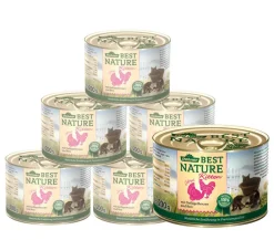 Dehner Best Nature Nassfutter Katze > Nassfutter für Katzen Kitten, /400 g