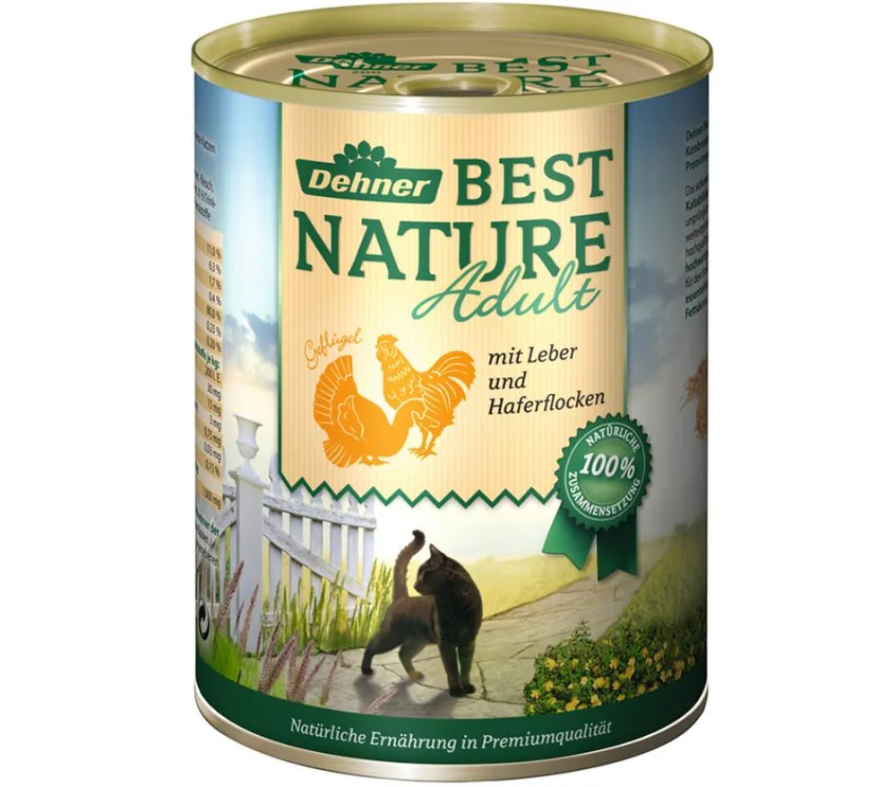 Dehner Best Nature Nassfutter für Katzen Adult, /400 g Discount