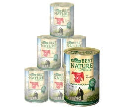 Dehner Best Nature Nassfutter Katze - Nassfutter für Katzen Adult, /400 g