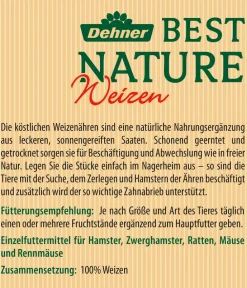 Dehner Best Nature Nahrungsergänzung Kleintiere > Weizen, 75 g