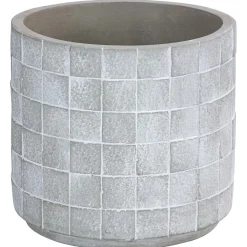 Dehner Orchideentöpfe|Blumentöpfe & Übertöpfe > Beton-Übertopf Geli, rund,