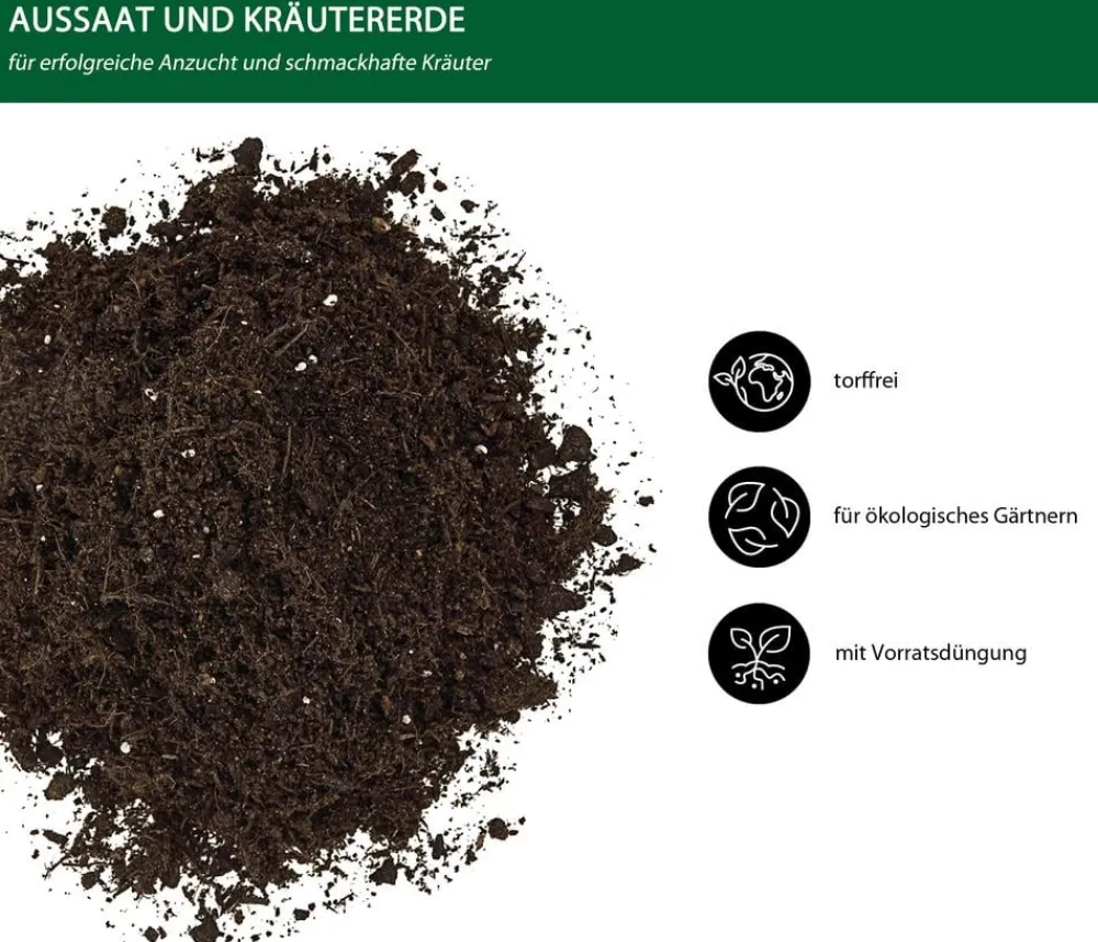 Dehner Bio Spezialerde > Aussaat- und Kräutererde,