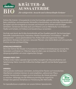 Dehner Bio Spezialerde - Aussaat- und Kräutererde, 20 l