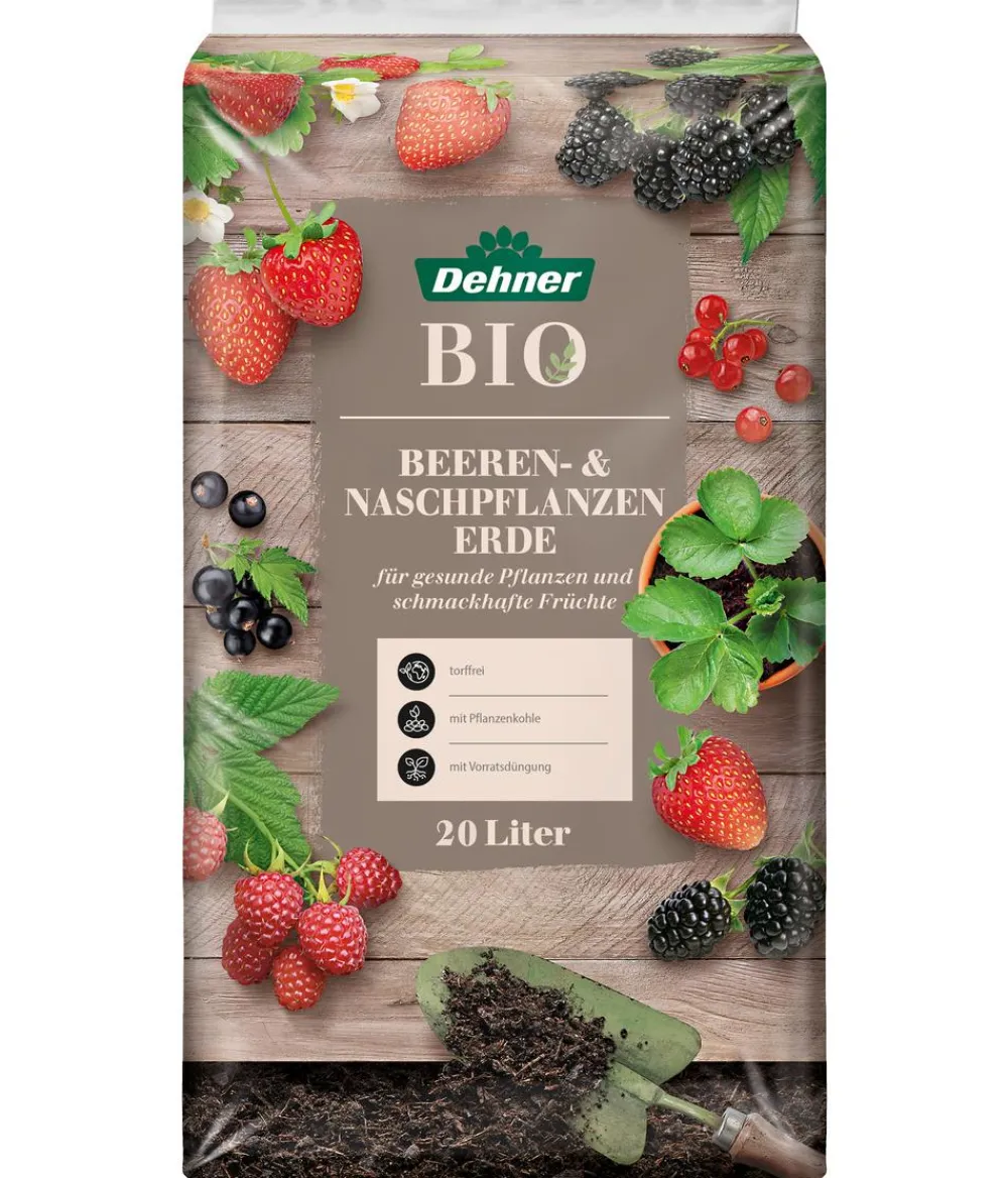 Dehner Bio Beeren- und Naschpflanzenerde, 20 l Online