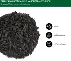 Dehner Bio Beeren- und Naschpflanzenerde, 20 l Online