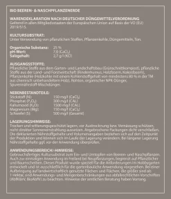 Dehner Bio Spezialerde - Beeren und Naschpflanzenerde, 54 x 20 Liter
