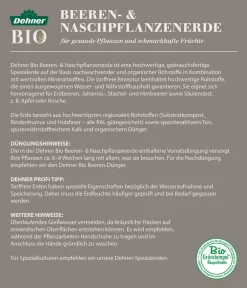 Dehner Bio Spezialerde - Beeren und Naschpflanzenerde, 54 x 20 Liter