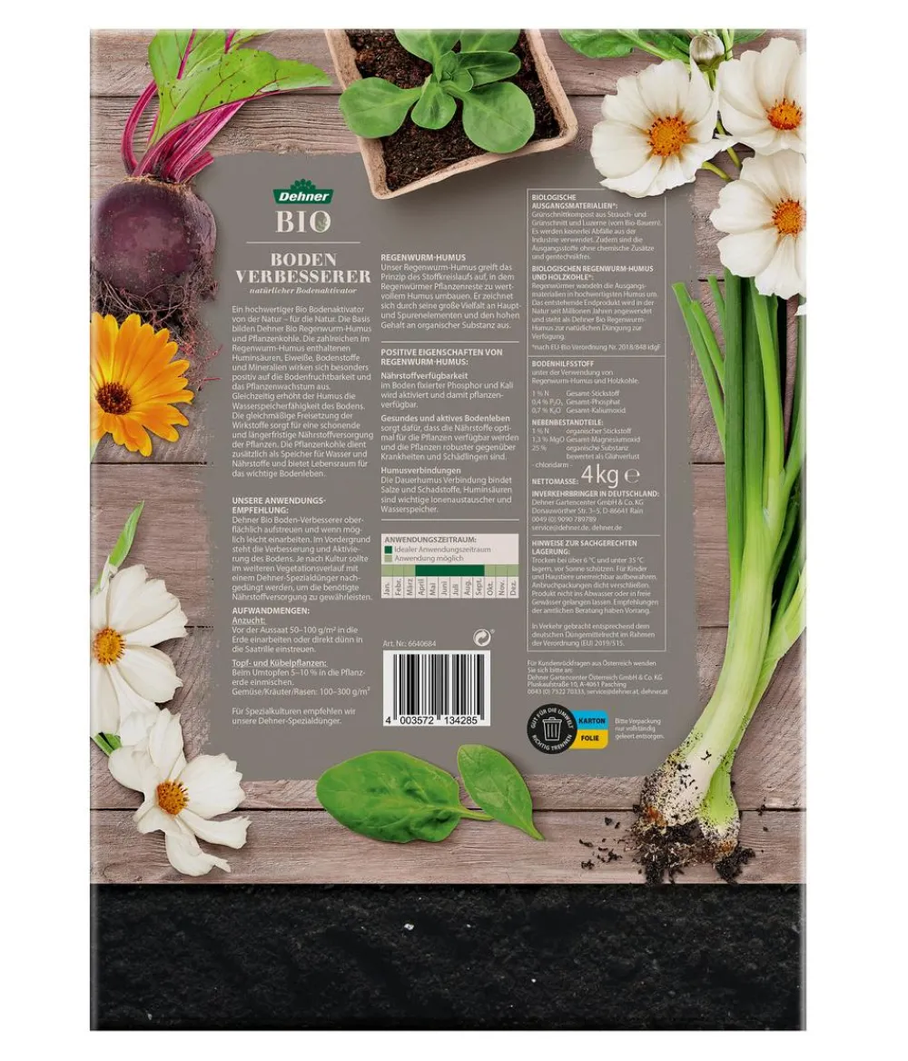 Dehner Bio Universaldünger|Bio-Dünger > Bodenverbesserer, 4 kg