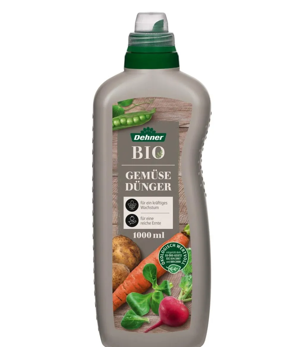 Dehner Bio Obst- & Gemüsedünger|Bio-Dünger - Gemüse-Dünger, flüssig, 1 l