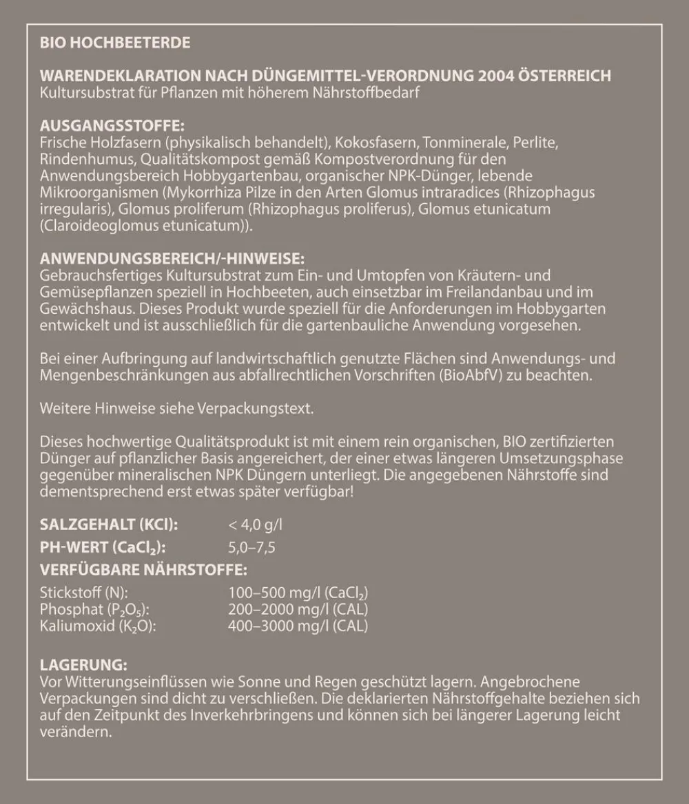 Dehner Bio Hochbeet-Erde, 48 x 40 Liter Online