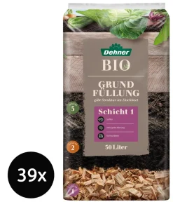 Dehner Bio Hochbeet-Grundfüllung, 39 x 50 Liter Sale