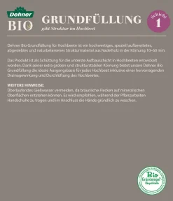 Dehner Bio Spezialerde - Hochbeet-Grundfüllung, 39 x 50 Liter