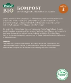 Dehner Bio Spezialerde > Hochbeet-Kompost, 48 x 40 Liter