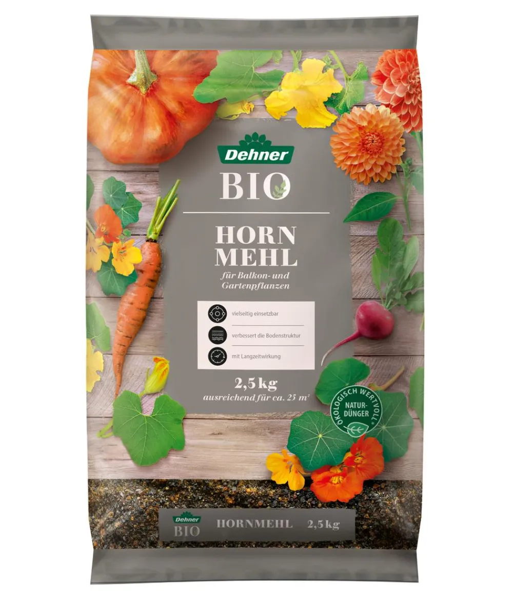 Dehner Bio Spezialdünger|Bio-Dünger - Hornmehl