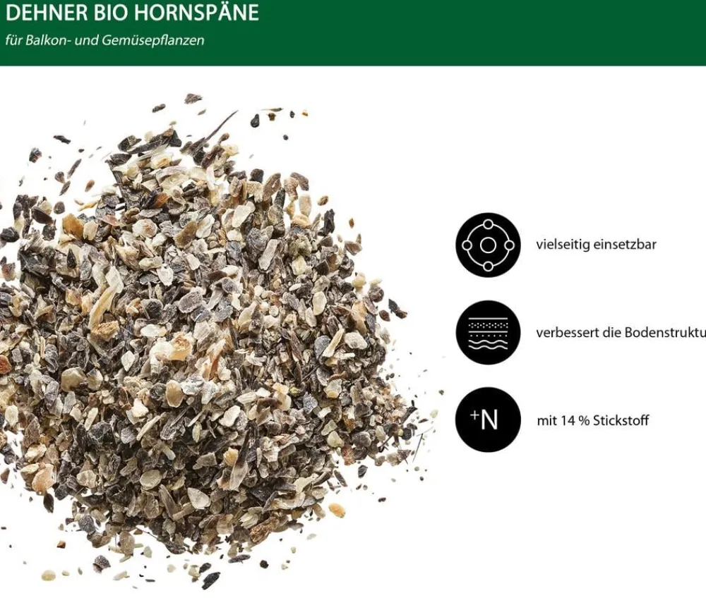 Dehner Bio Spezialdünger|Bio-Dünger - Hornspäne