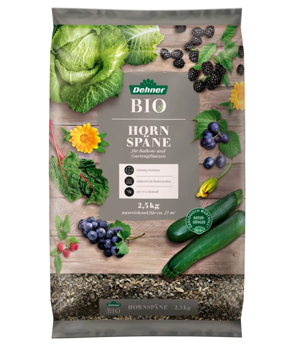 Dehner Bio Spezialdünger|Bio-Dünger - Hornspäne