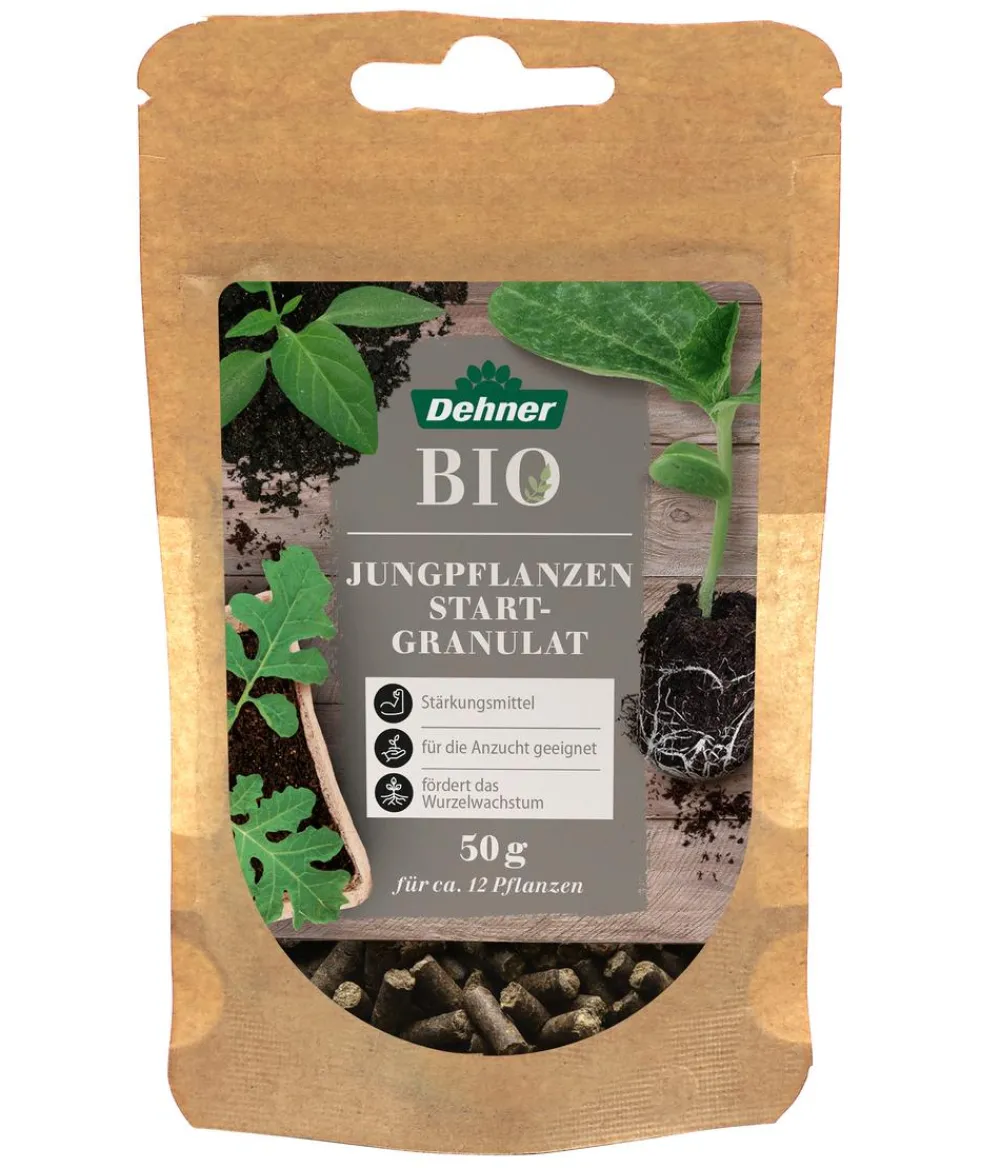 Dehner Bio Jungpflanzen Start-Granulat, 50 g Best