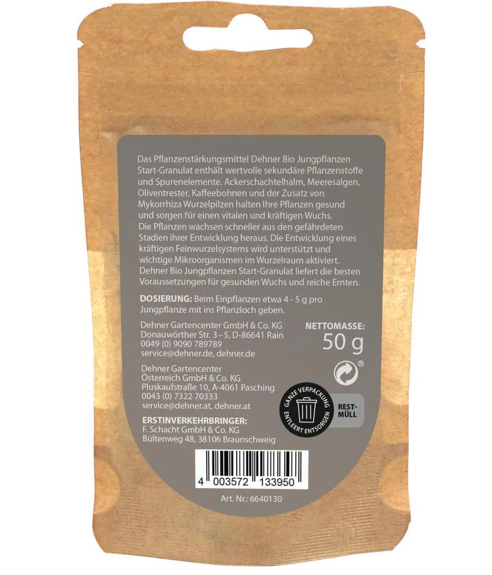 Dehner Bio Jungpflanzen Start-Granulat, 50 g Best
