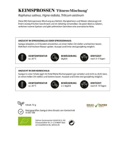 Dehner Bio Gemüsesamen - -Keimsprossen 'Fitness-Mischung'