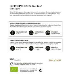 Dehner Bio Gemüsesamen > -Keimsprossen 'Rote Bete'