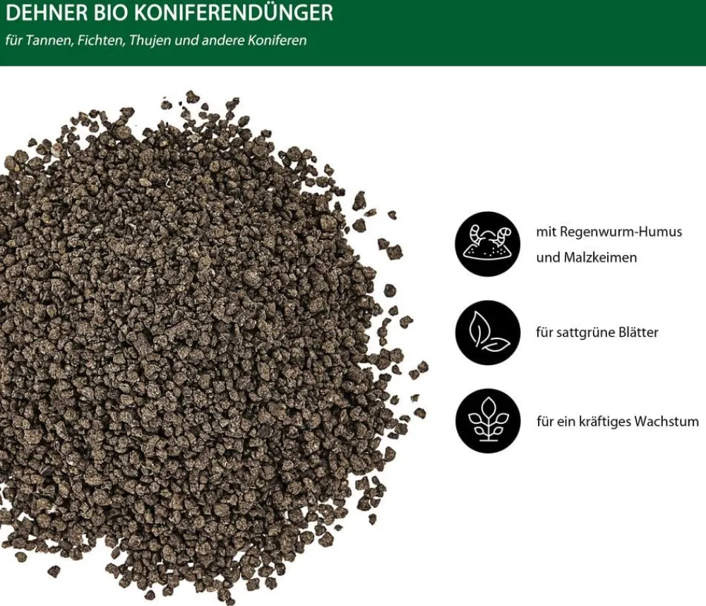 Dehner Bio Koniferen-Dünger, 1,5 kg New