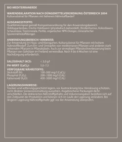 Dehner Bio Spezialerde - Mediterranerde, 42 x 40 Liter