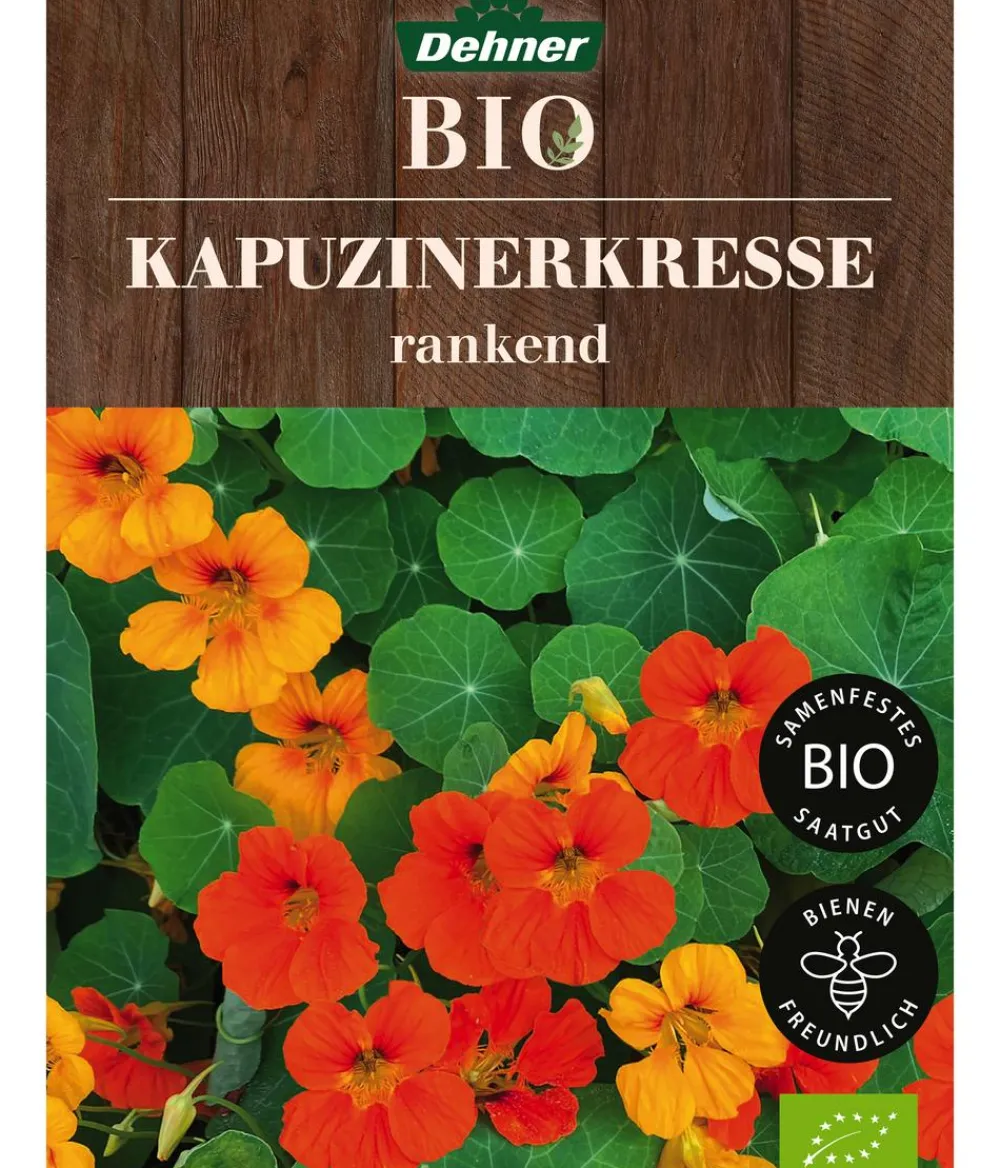 Dehner Bio Blumensamen > -Saatgut Kapuzinerkresse, rankend