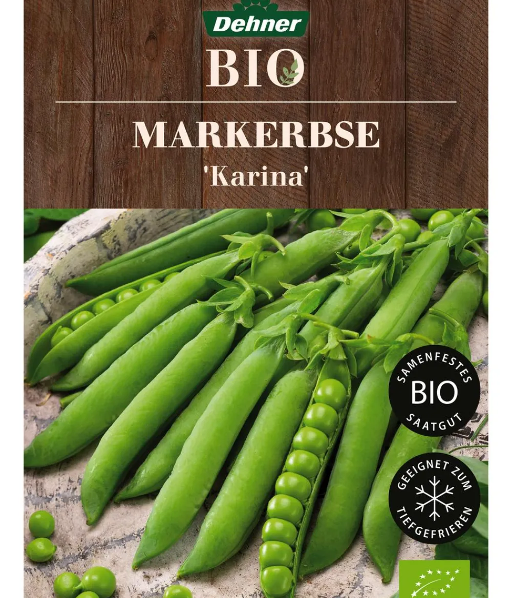Dehner Bio Gemüsesamen - -Saatgut Markerbse 'Karina'
