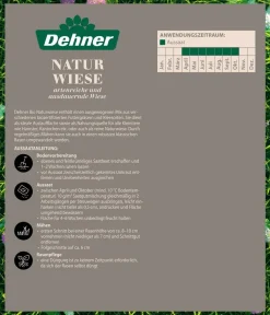 Dehner Bio Rasensamen - Saatgut Naturwiese, 250 g