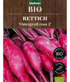 Dehner Bio -Saatgut Rettich 'Ostergruß rosa 2' Online