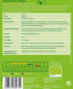 Dehner Bio Gemüsesamen - -Samen Endivien 'Nuance'