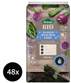 Dehner Bio Spezialerde > Wasserspeichererde, 48 x 40 Liter