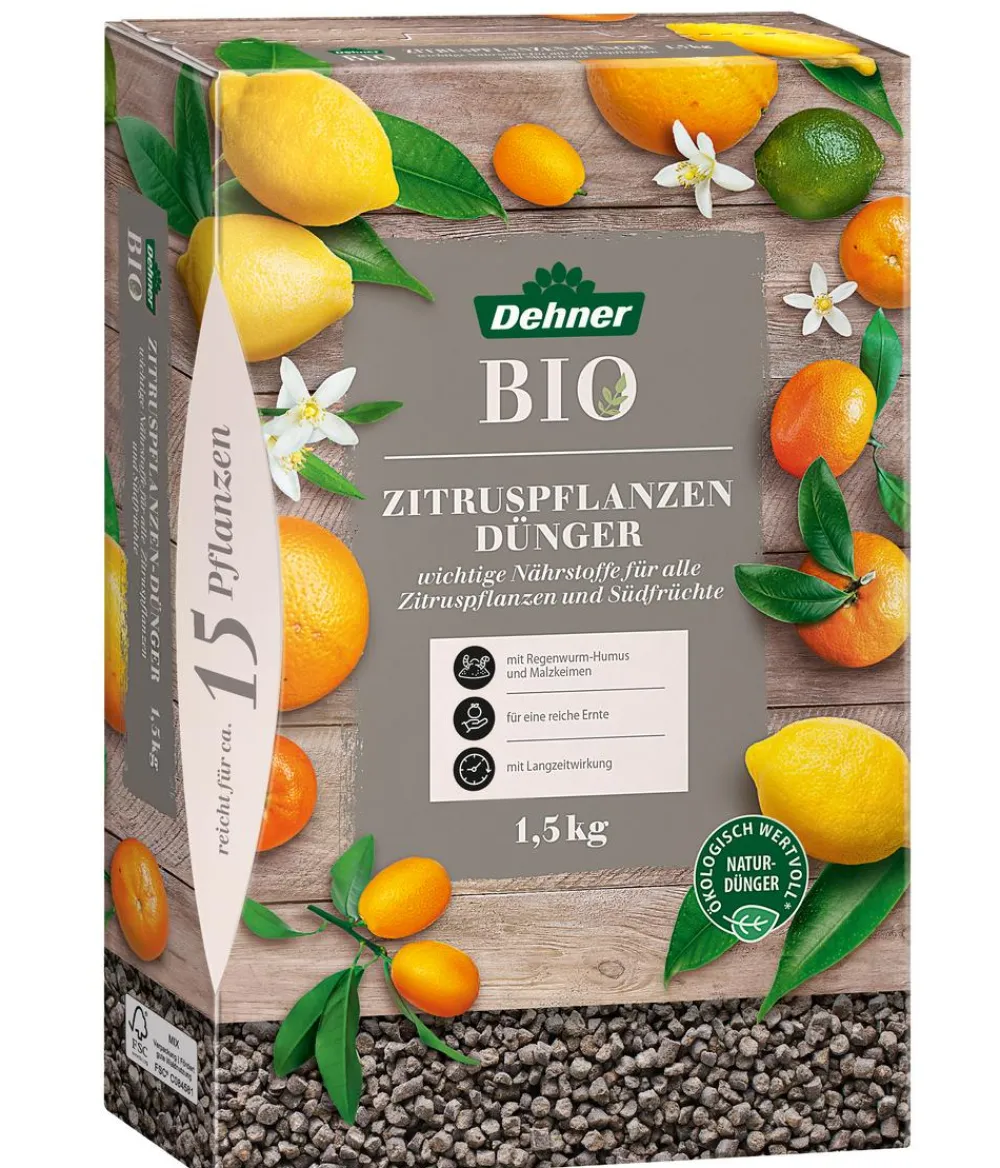 Dehner Bio Obst- & Gemüsedünger|Spezialdünger > Zitruspflanzen-Dünger, 1,5 kg