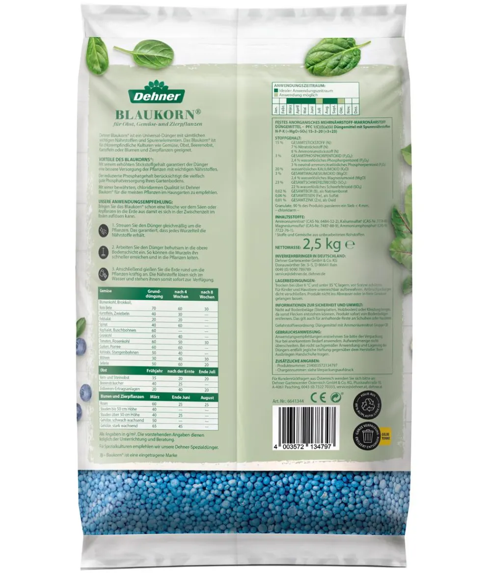 Dehner Spezialdünger > Blaukorn®