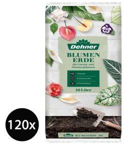 Dehner Blumenerde - Blumenerde, 120 x 20 Liter