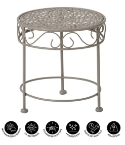 Dehner Blumenhocker Luca Taupe Hot